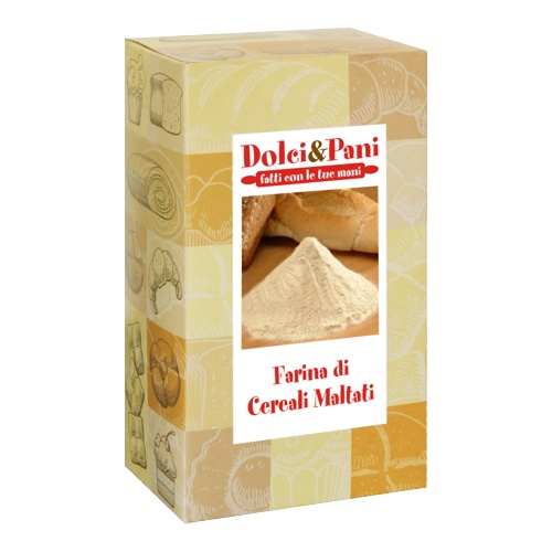 farina cereali maltati per ricetta pane ai cereali